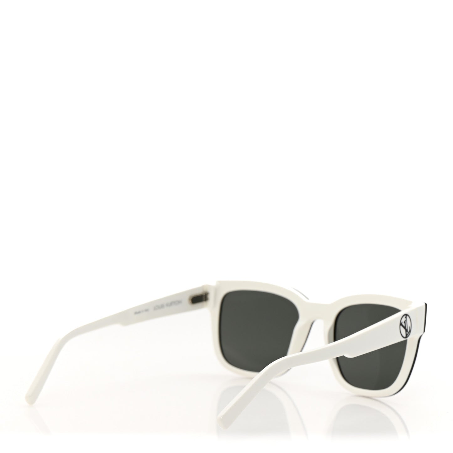 Acetate Outerspace Square Sunglasses Z1094W Black White