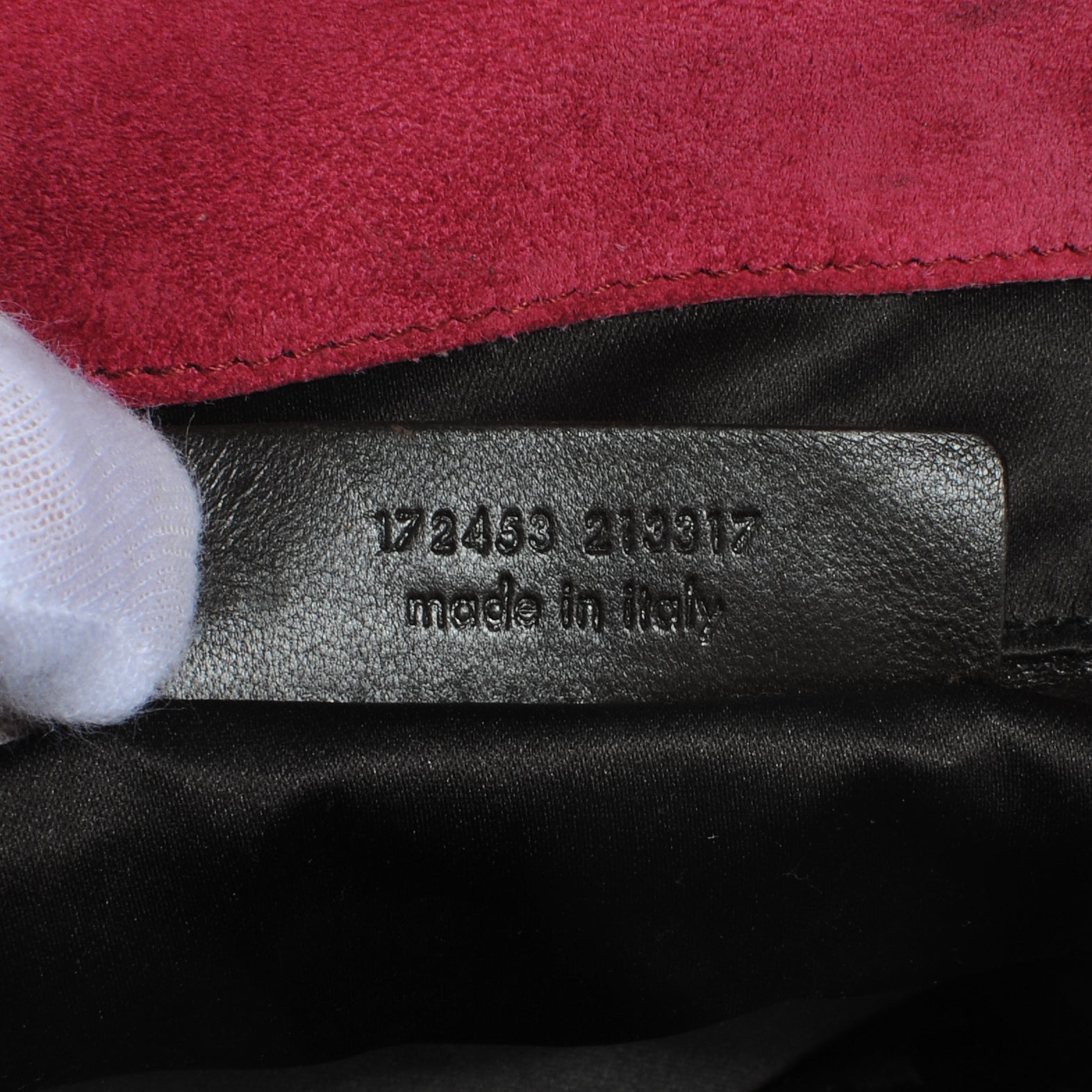 Saint Laurent Medium Patent Downtown Fuchsia 6 of 7