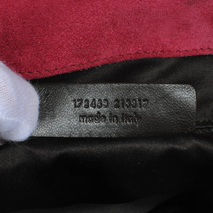 Saint Laurent Medium Patent Downtown Fuchsia 6 of 7