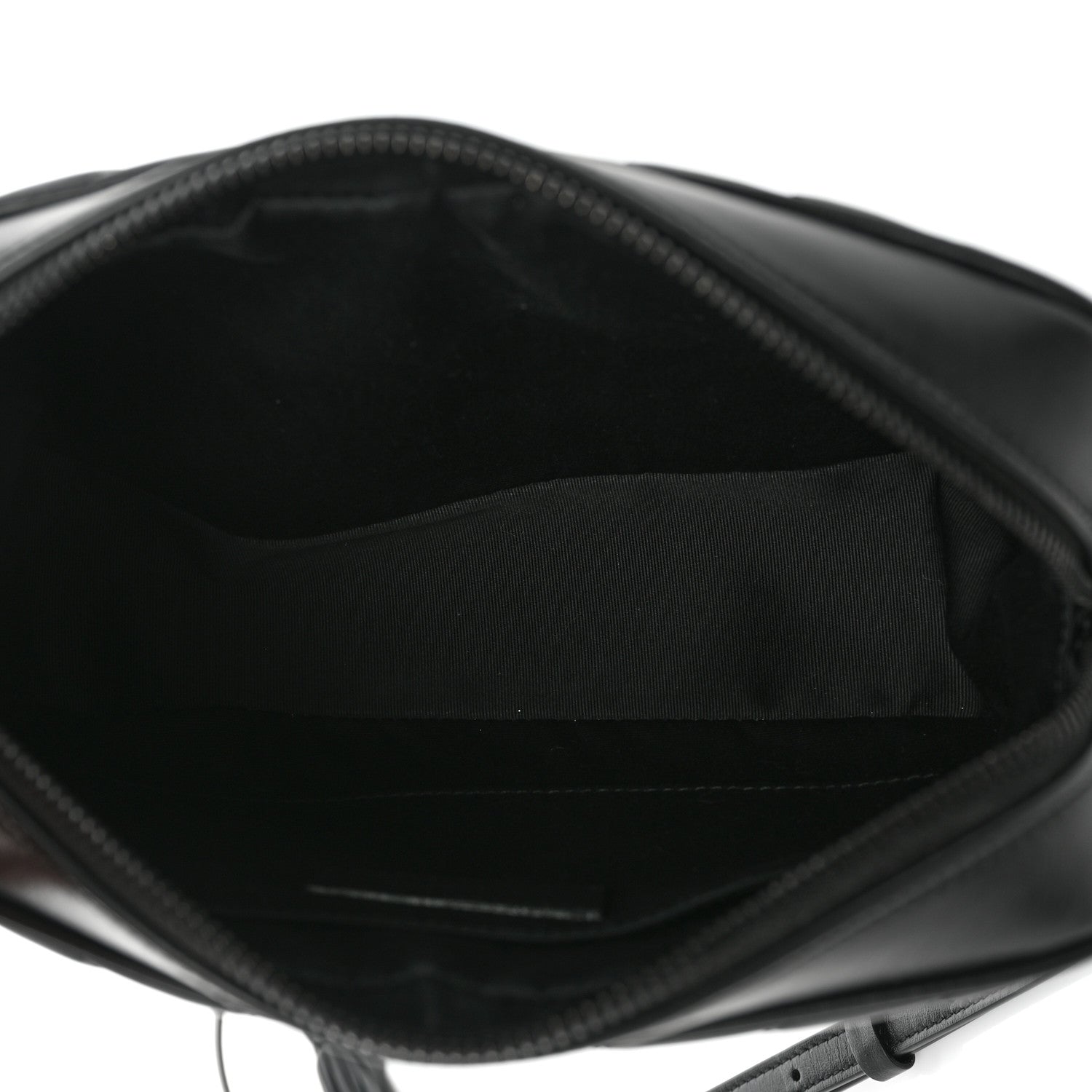 Saint Laurent Calfskin Matelasse Monogram Monochrome Lou Camera Bag Black 5 of 8