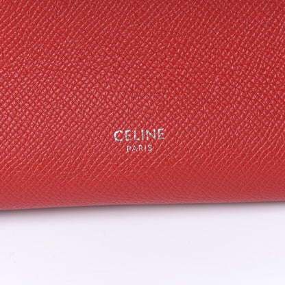 Celine Grained Calfskin Nano Belt Bag Coquelicot 5 of 9