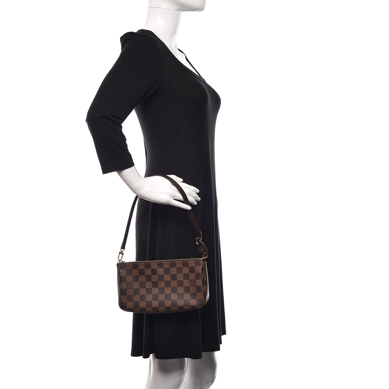 Louis Vuitton Damier Ebene Pochette Accessories NM 2 of 9