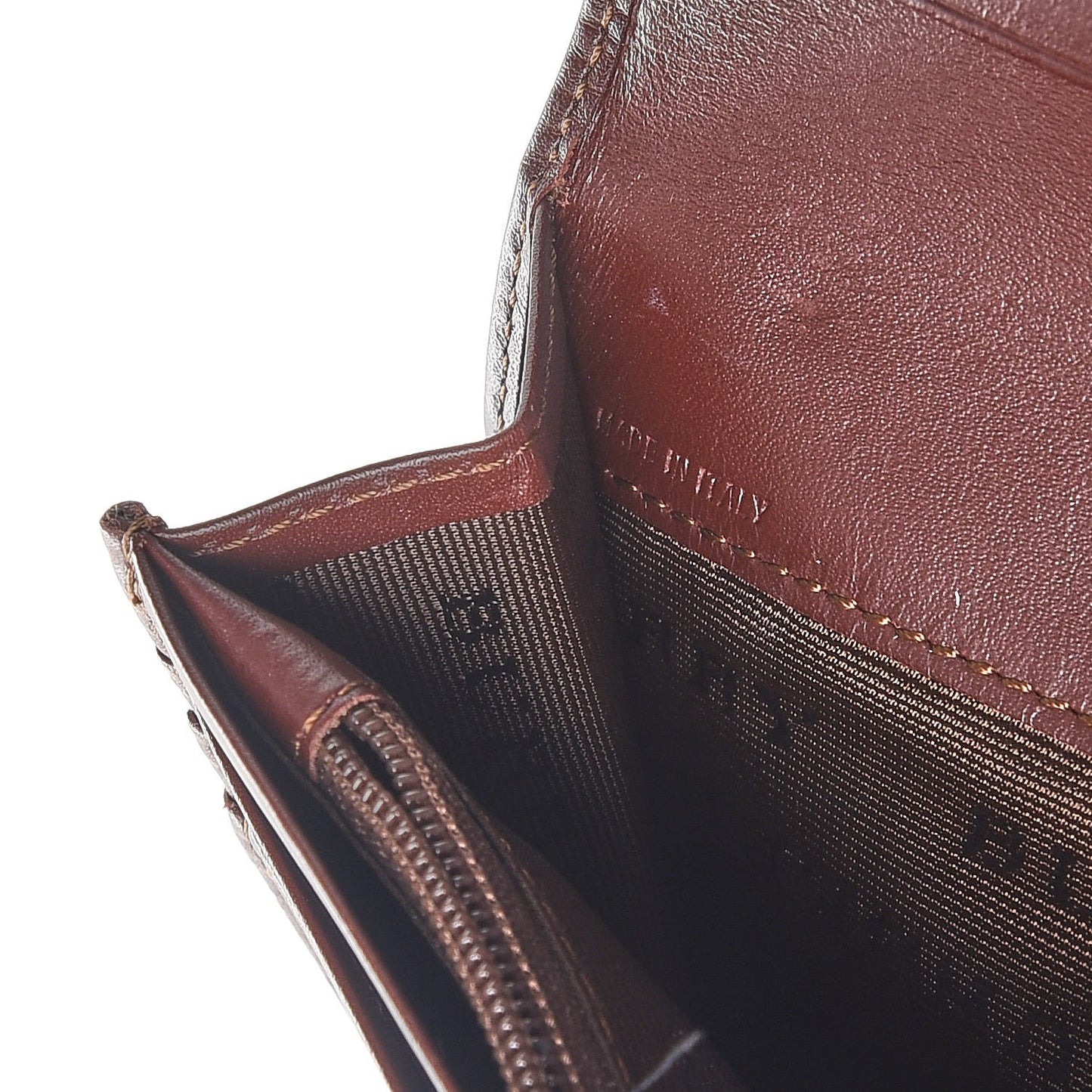 Haymarket Check Continental Wallet Brown