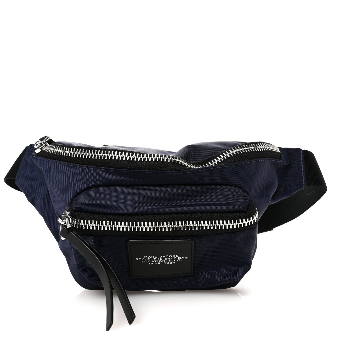 Nylon Biker Belt Bag Midnight Blue