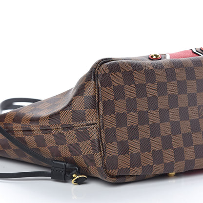 Louis Vuitton Damier Ebene Karakoram Neverfull MM 8 of 9