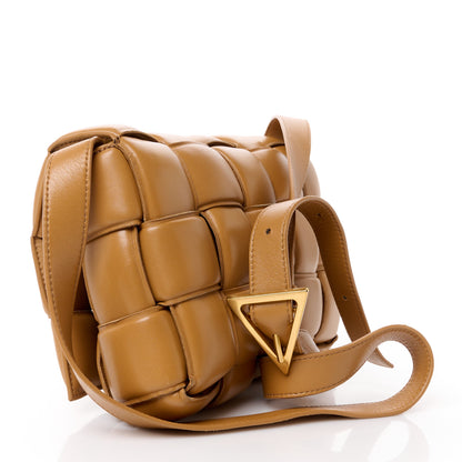 Bottega Veneta Nappa Maxi Intreccio Padded Cassette Crossbody Bag Caramel 3 of 12