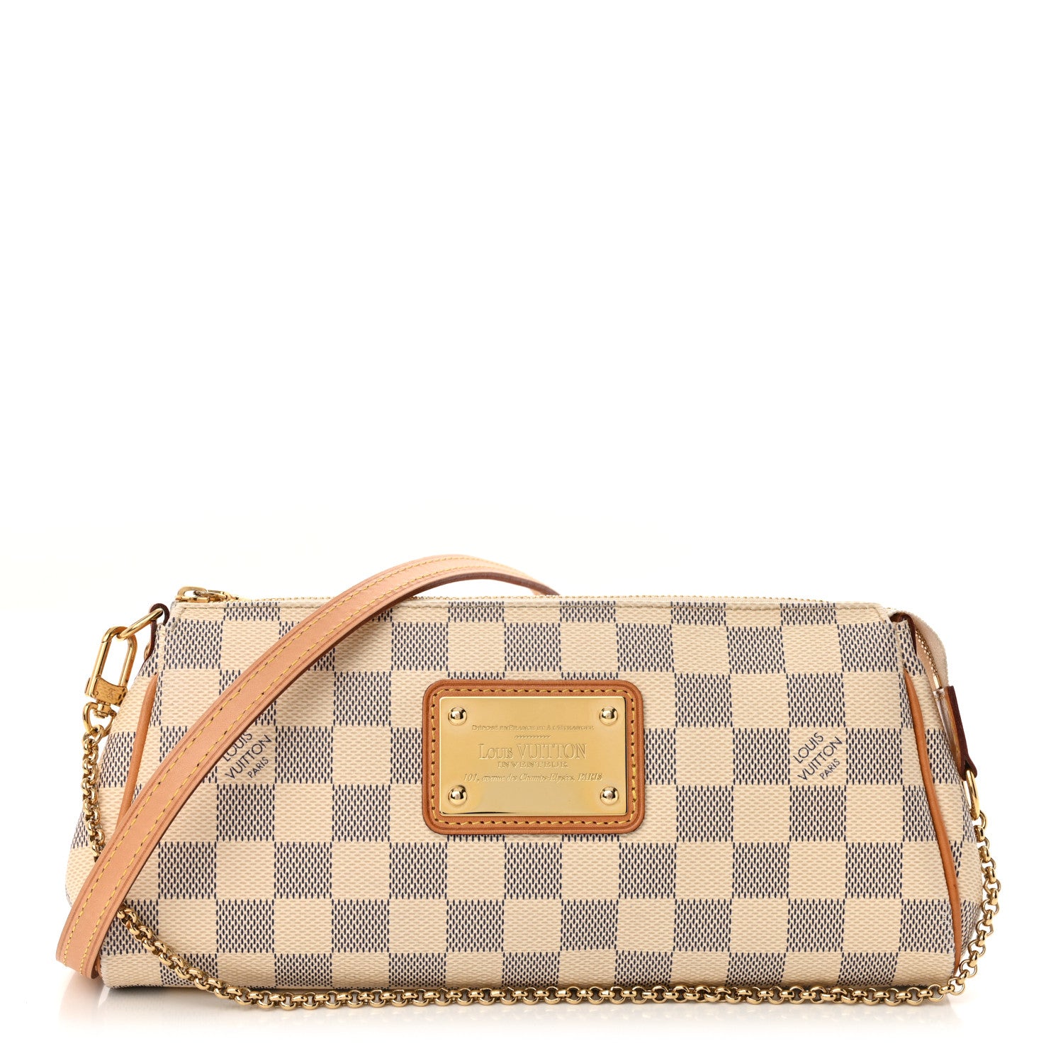 Louis Vuitton Damier Azur Eva Clutch 1733535 – FASHIONPHILE