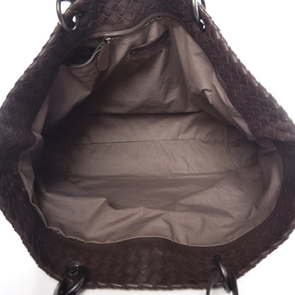 Bottega Veneta Nappa Intrecciato Large Capri Tote Ebano 6 of 11