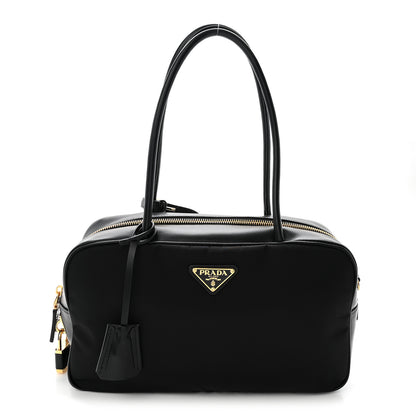 Prada Tessuto Vitello Bauletto Black 1 of 10