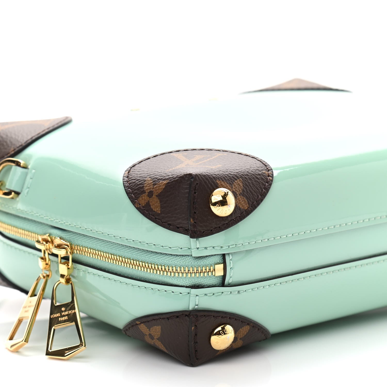 Louis Vuitton Patent Miroir Venice Blue 9 of 10