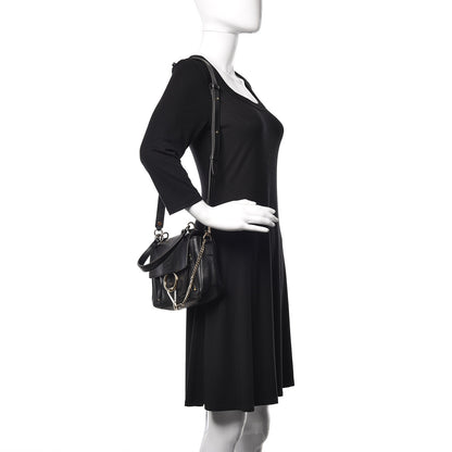 Chloe Calfskin Mini Faye Day Shoulder Bag Black 3 of 11