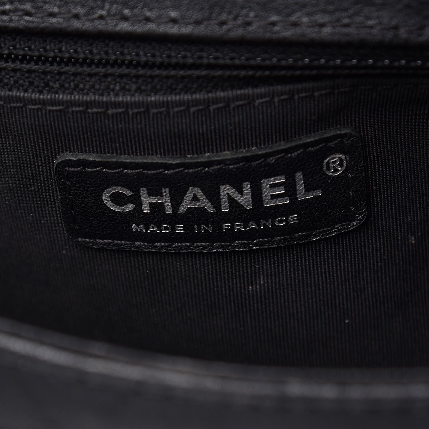 Chanel Calfskin Quilted New Medium Boy Top Handle Flap Black 7 of 16