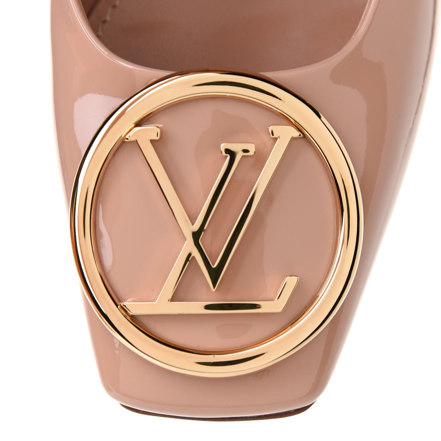 Patent Calfskin Madeleine Pumps 38.5 Blush