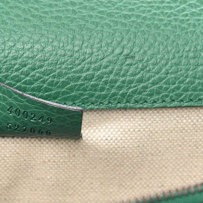 Gucci Pebbled Calfskin Small Dionysus Shoulder Bag Emerald 7 of 10