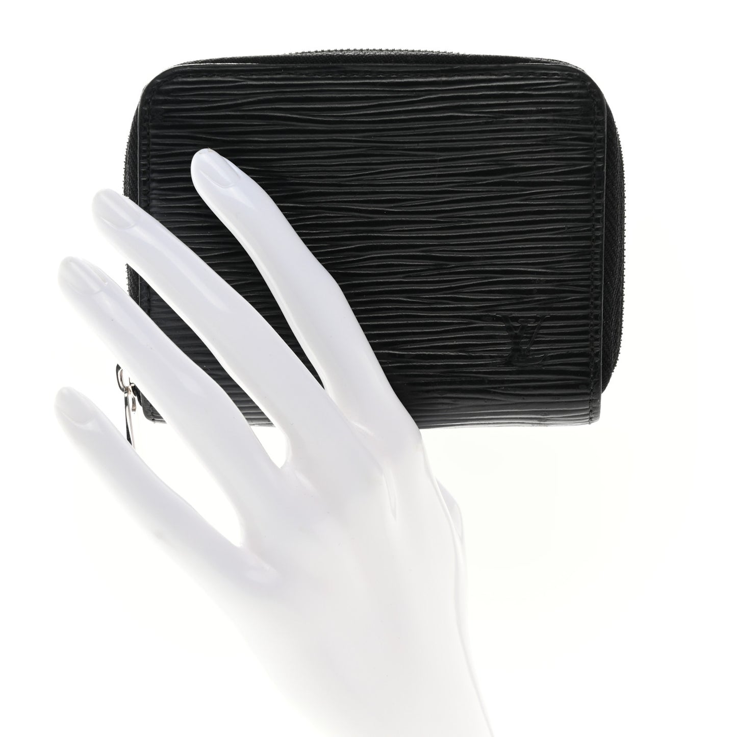 Epi Zippy Coin Purse Black