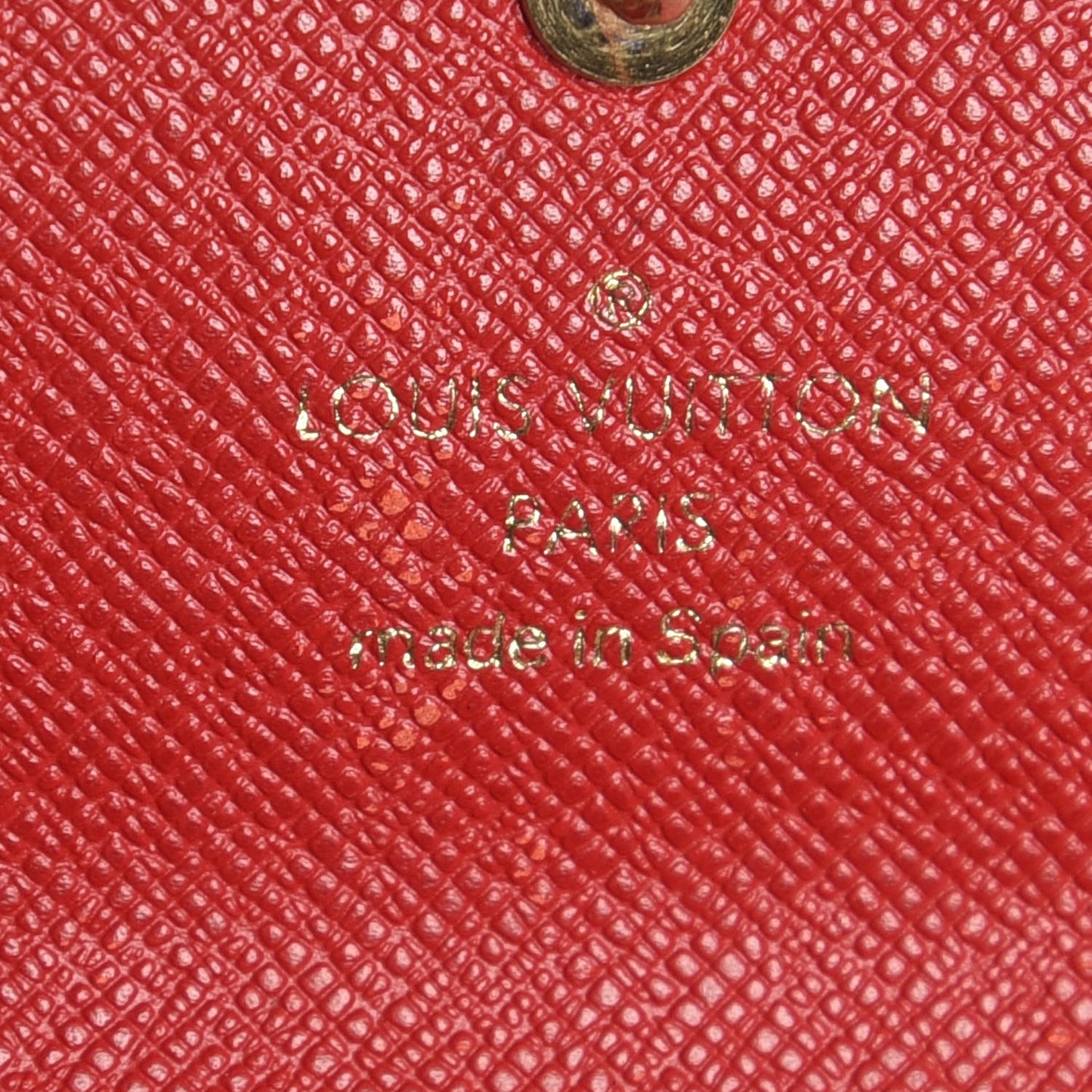 Epi Sarah Wallet Rouge