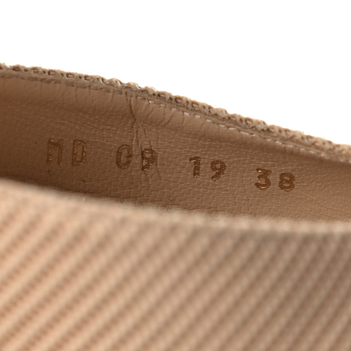 Technical Fabric Calfskin D-Dior 65mm Mules 38 Nude