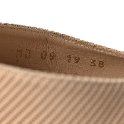 Christian Dior Technical Fabric Calfskin D-Dior 65mm Mules 38 Nude 16 of 24