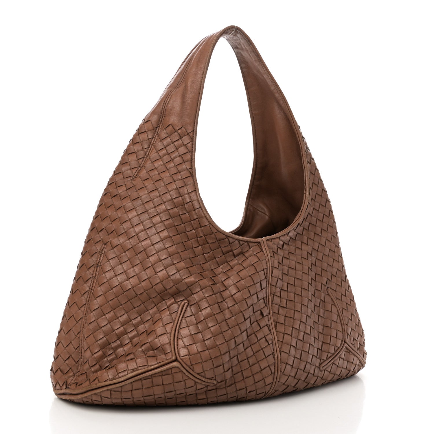 Bottega Veneta Nappa Intrecciato Ball Hobo Noce 3 of 9