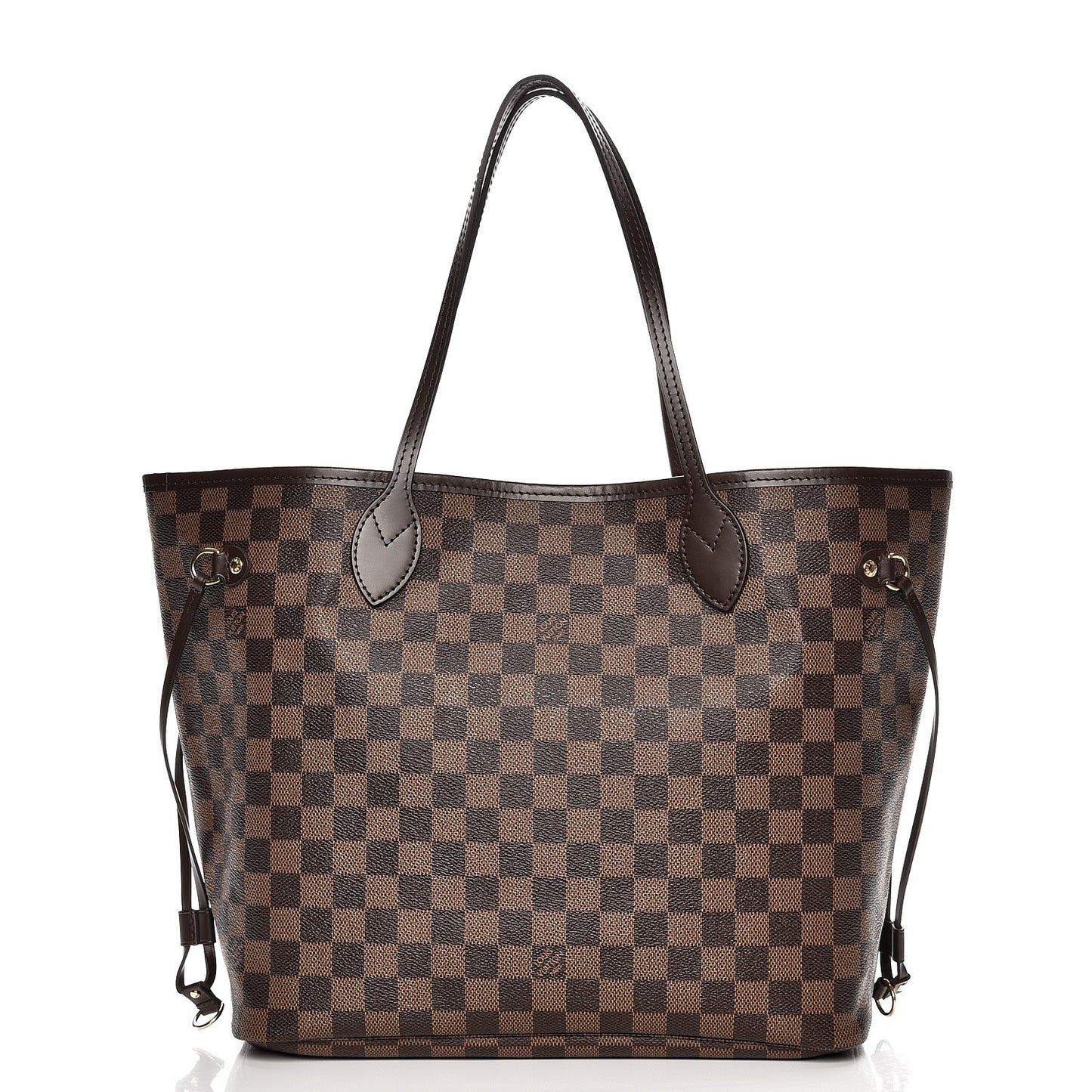 Damier Ebene Neo Neverfull MM Rose Ballerine