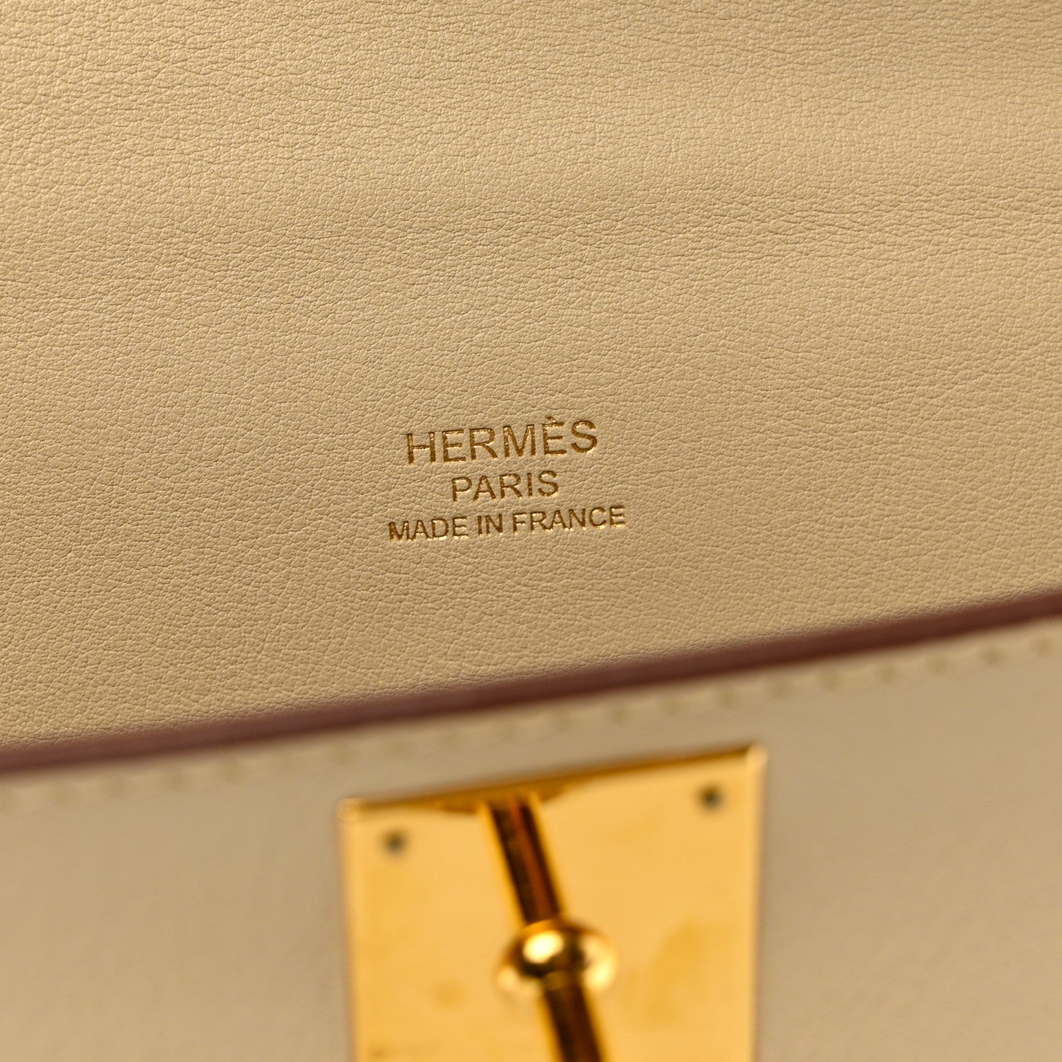 Hermes Swift Kelly Longue Clutch Pochette Parchemin 6 of 7