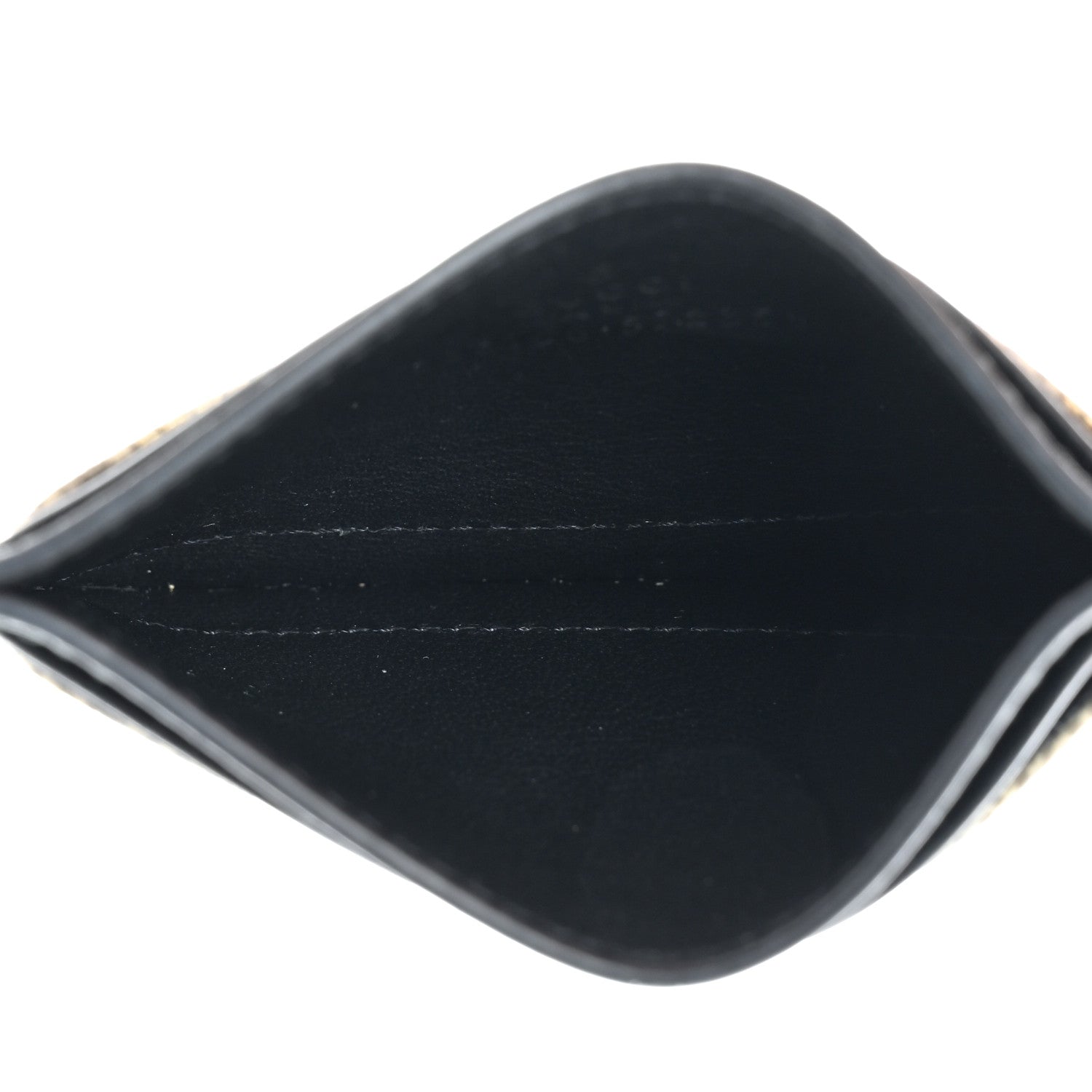 Gucci GG Supreme Monogram Bees Card Holder Black 5 of 6