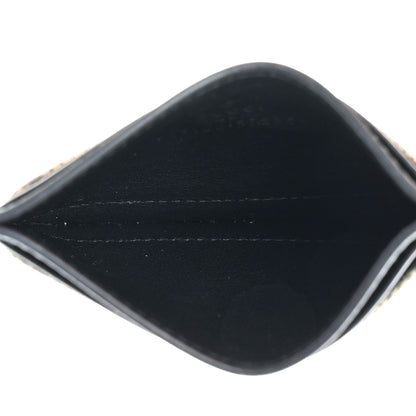 Gucci GG Supreme Monogram Bees Card Holder Black 5 of 6