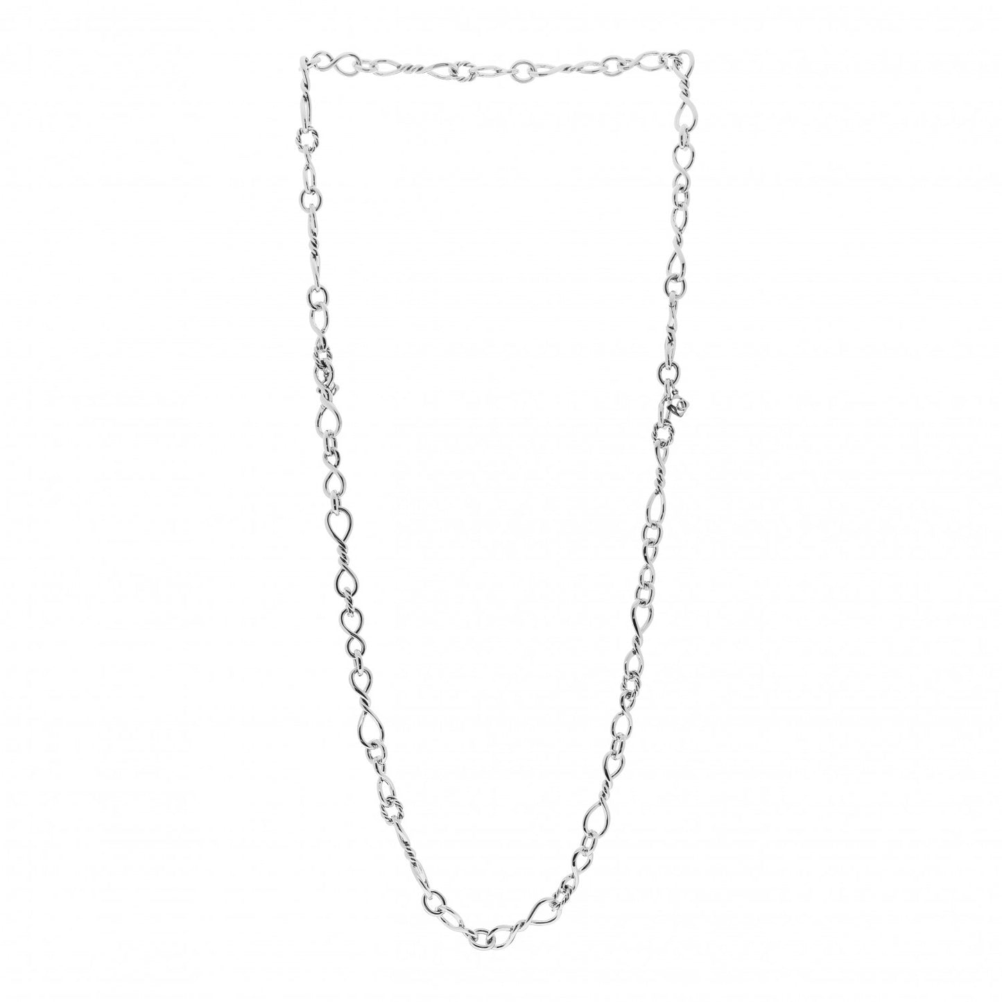 Sterling Silver Medium Continuance Chain Necklace