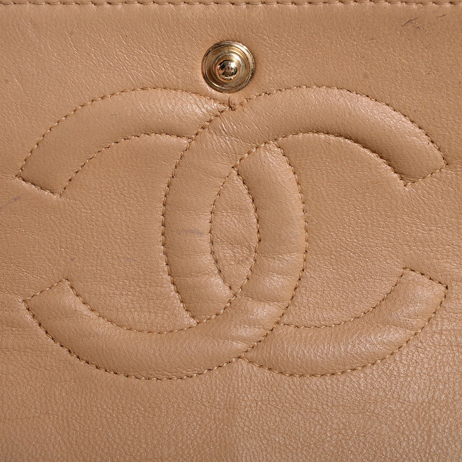 Chanel Lambskin Medium Double Flap Beige 6 of 10