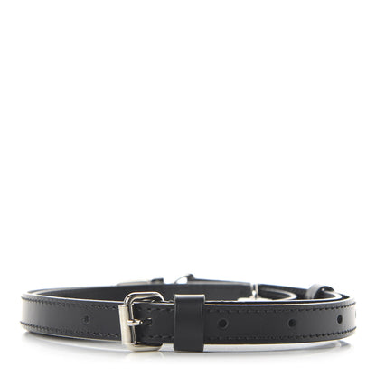 Louis Vuitton Calfskin 16mm Adjustable Shoulder Strap Black 2 of 4