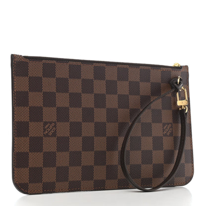 Louis Vuitton Damier Ebene Neverfull MM GM Pochette 3 of 6