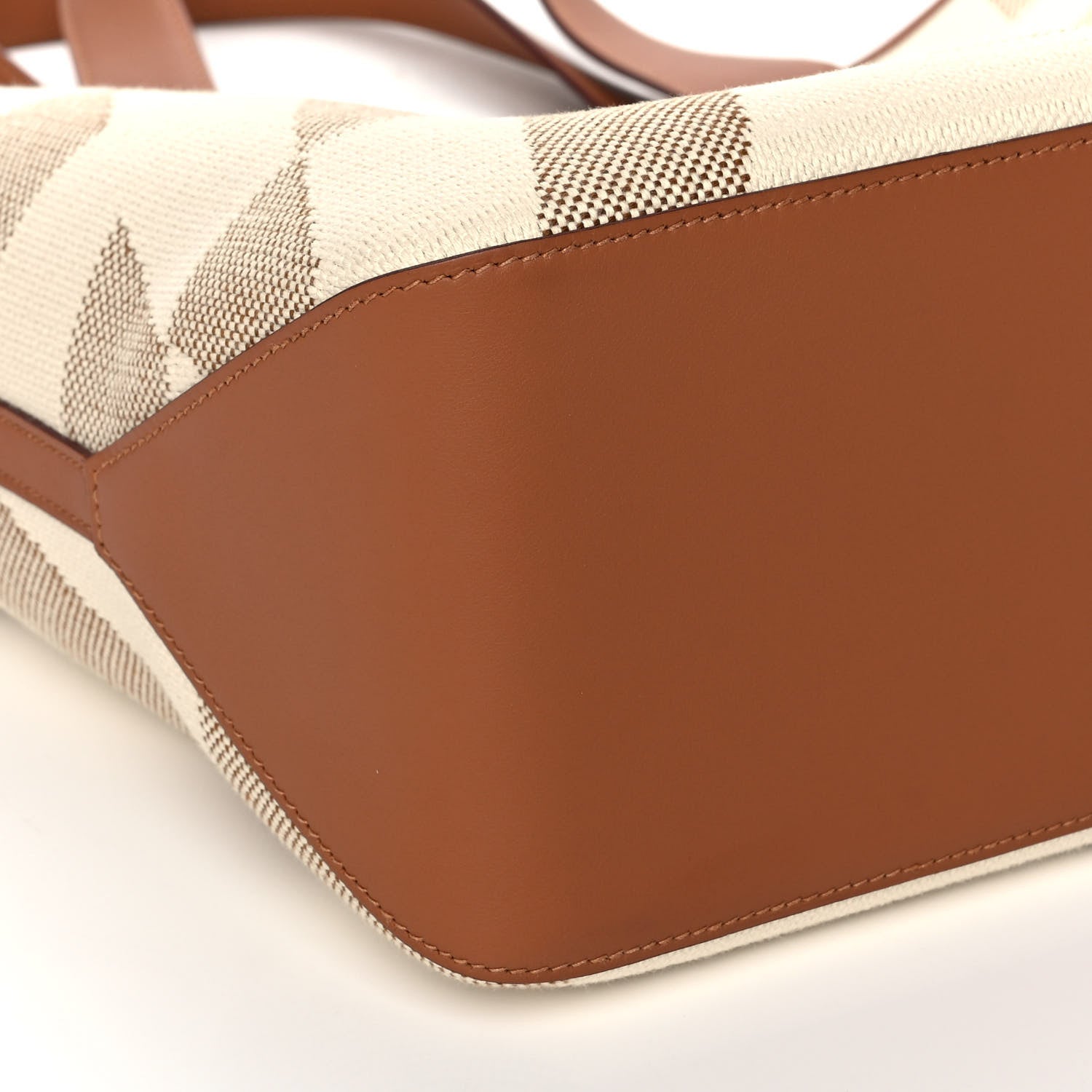 Hermes Swift H Canvas Cabas H En Biais 40 Ecru Naturel Gold 8 of 13