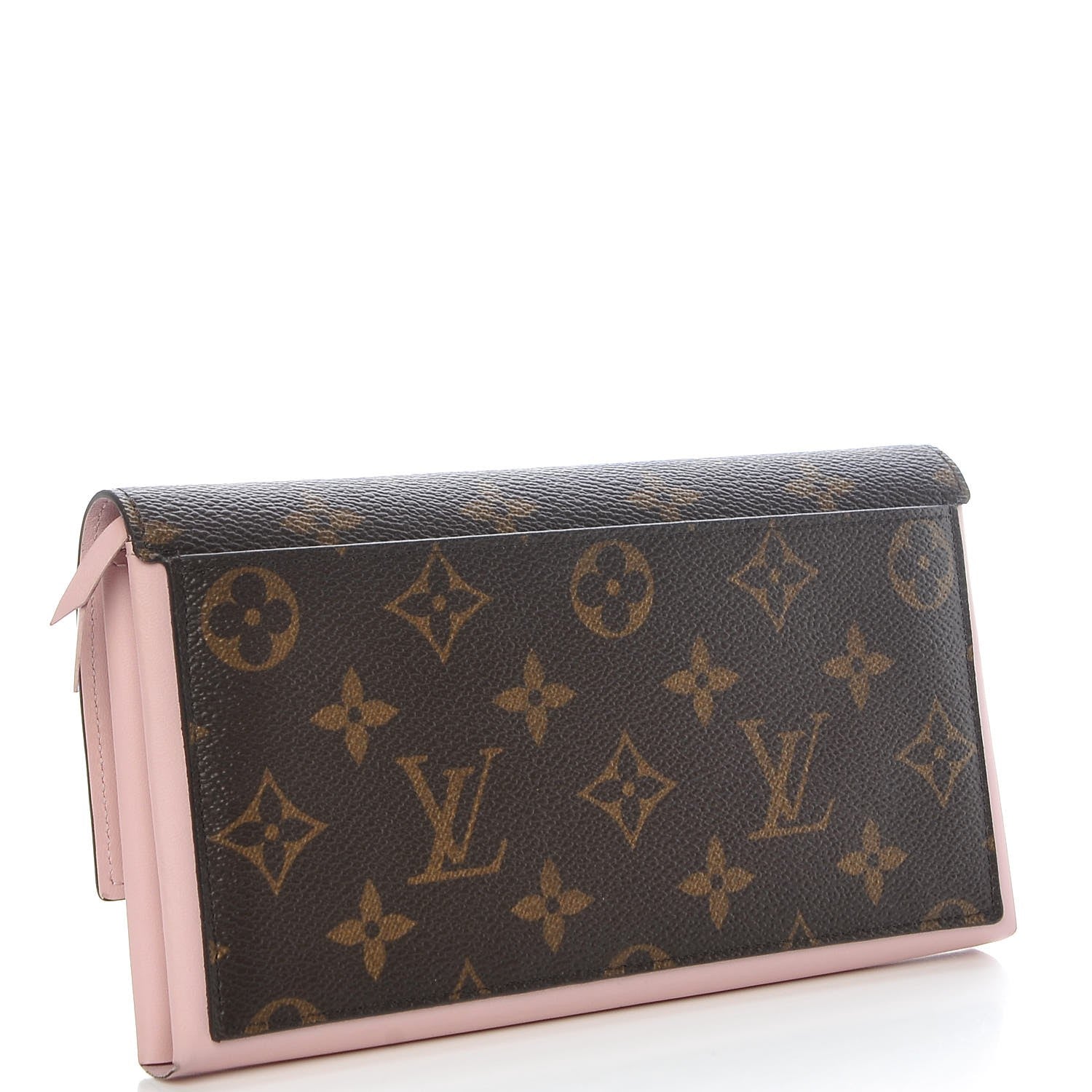 Louis Vuitton Monogram Flore Wallet Rose Ballerine 3 of 9