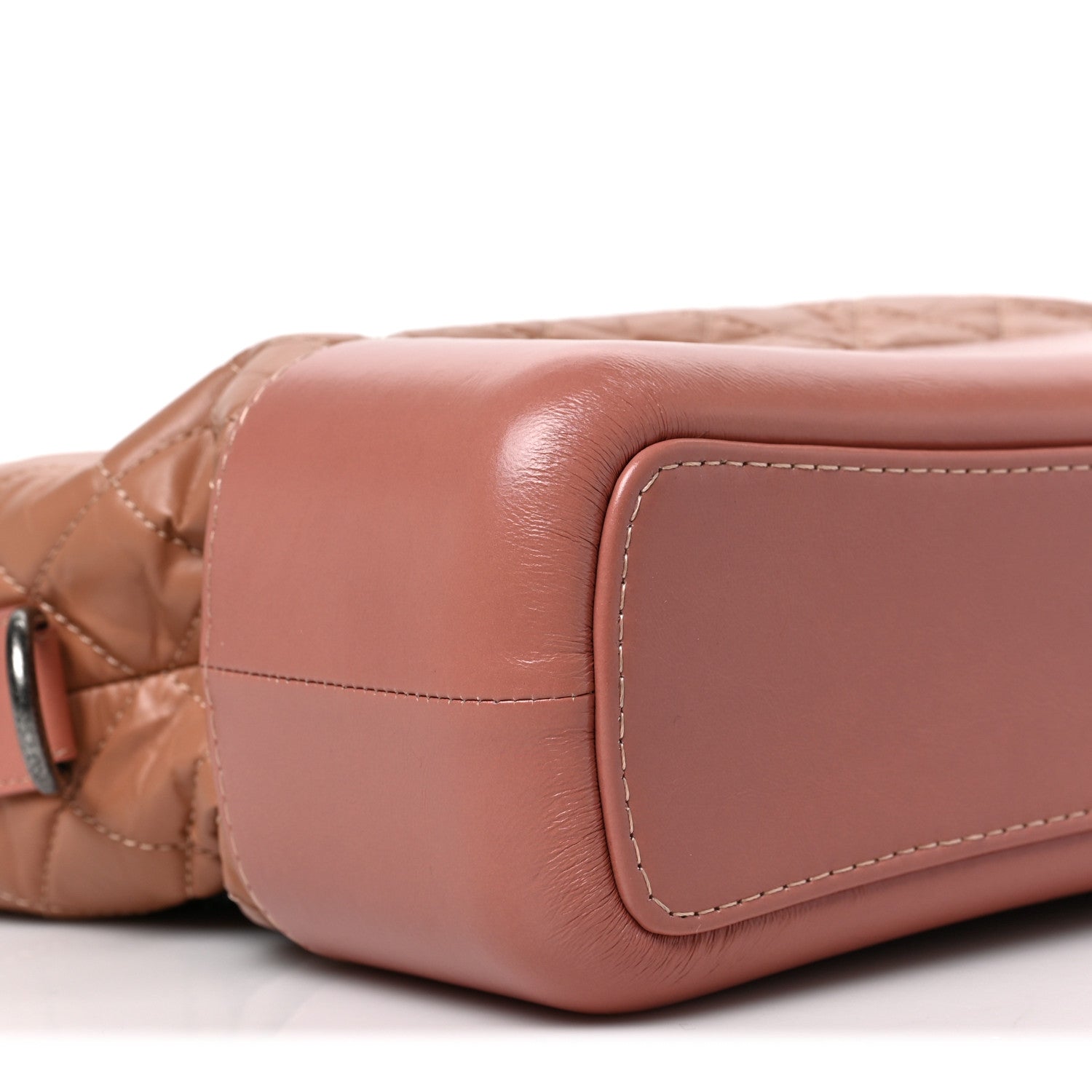 Chanel Aged Calfskin Quilted Medium Gabrielle Hobo Pink 7 of 8