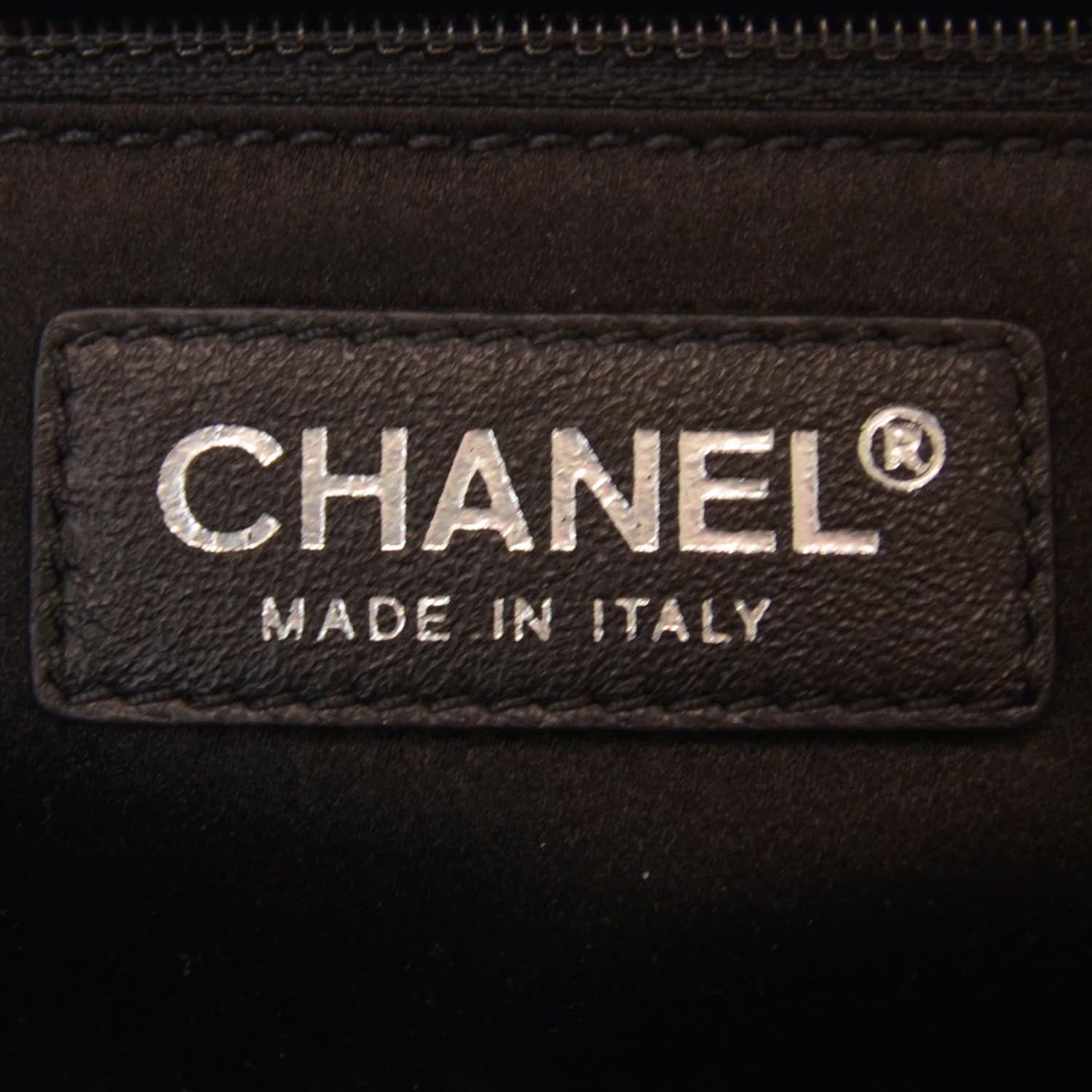 Chanel Caviar Grand Shopping Tote GST Black 5 of 8