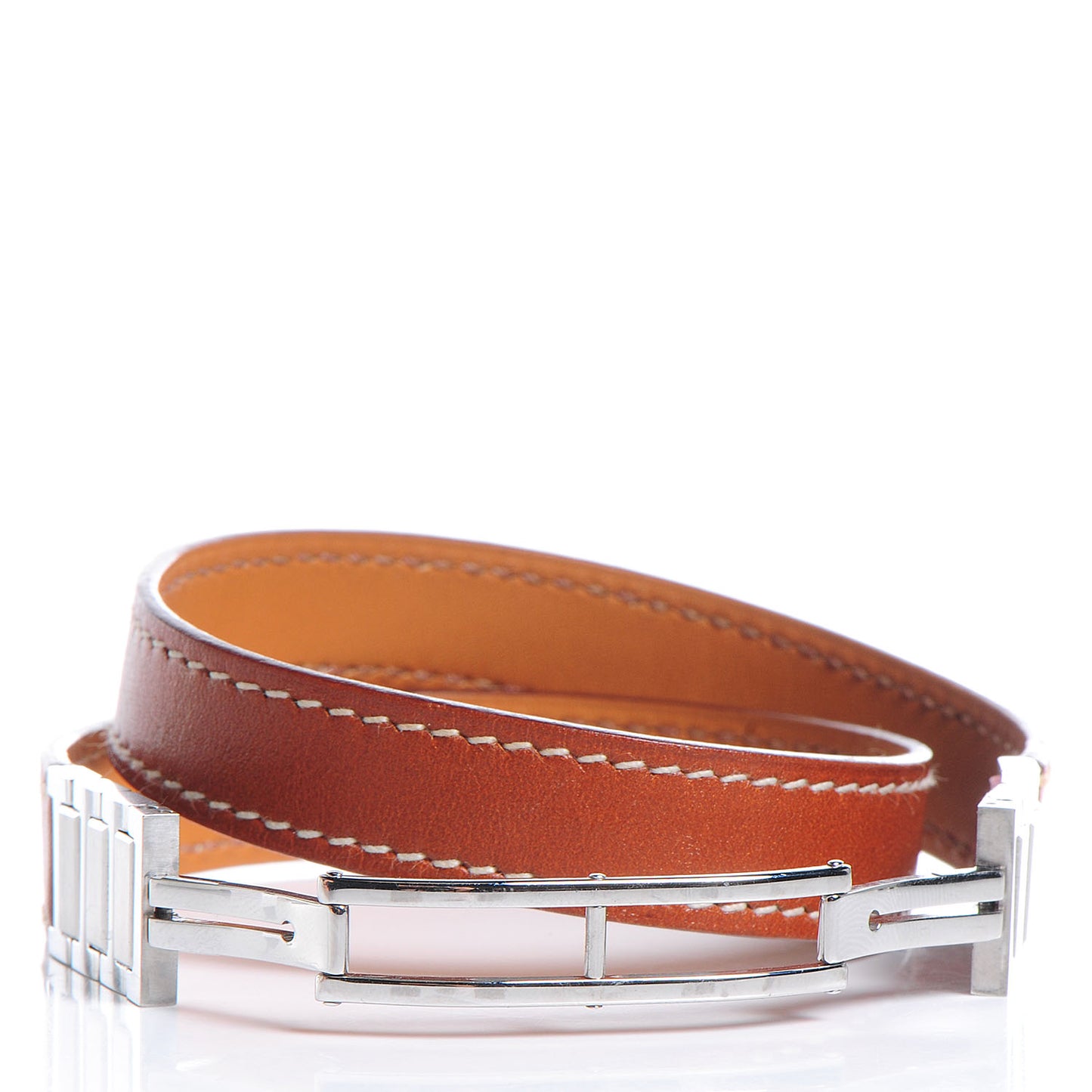 Natural Barenia Double Tour Bracelet Medium