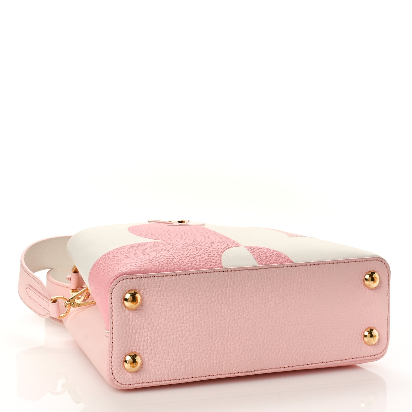 Taurillon Monogram Flower Capucines BB Pink Creme