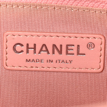 Chanel Lambskin Quilted New Medium Boy Flap Light Pink 6 of 10