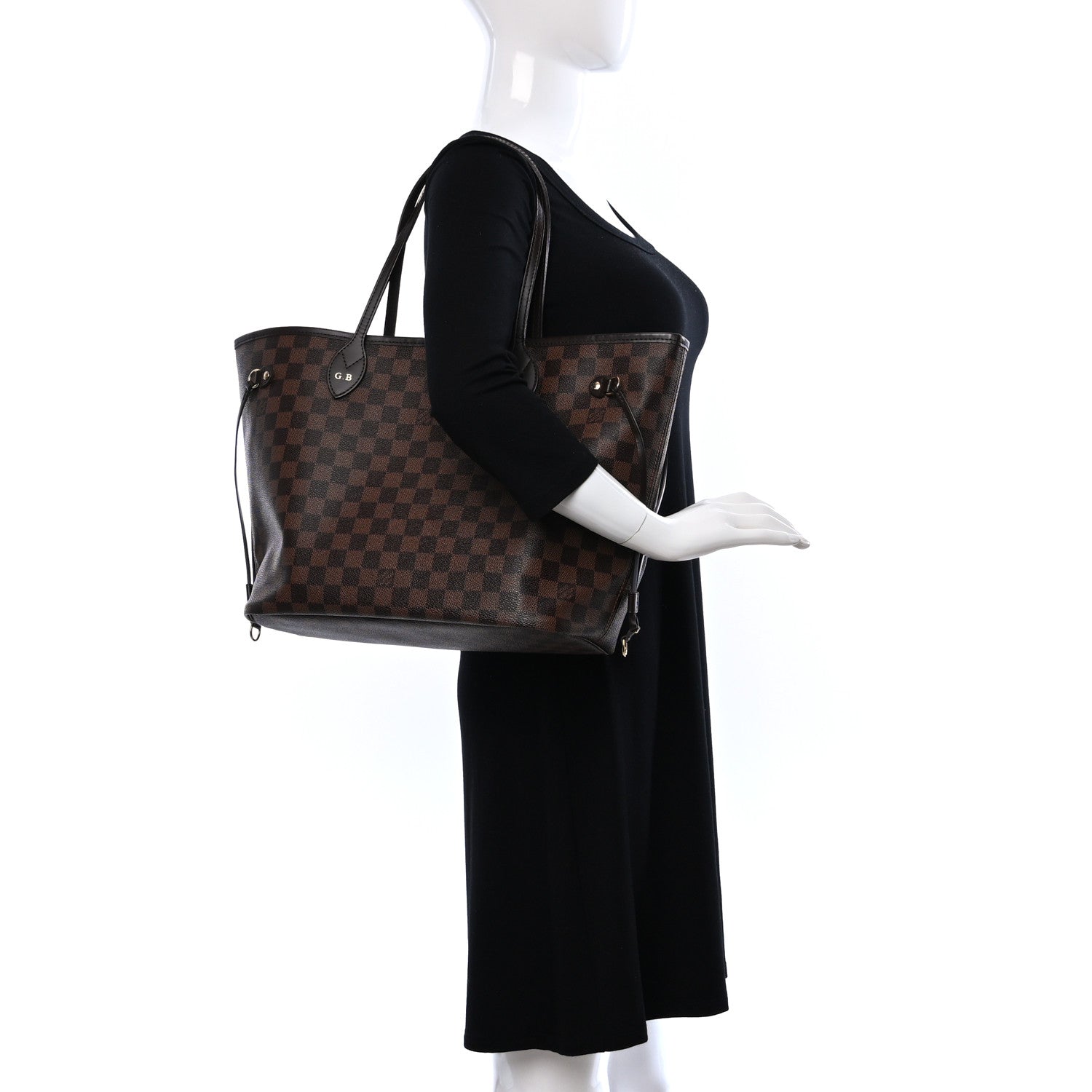 Louis Vuitton Damier Ebene Neo Neverfull MM 3 of 11