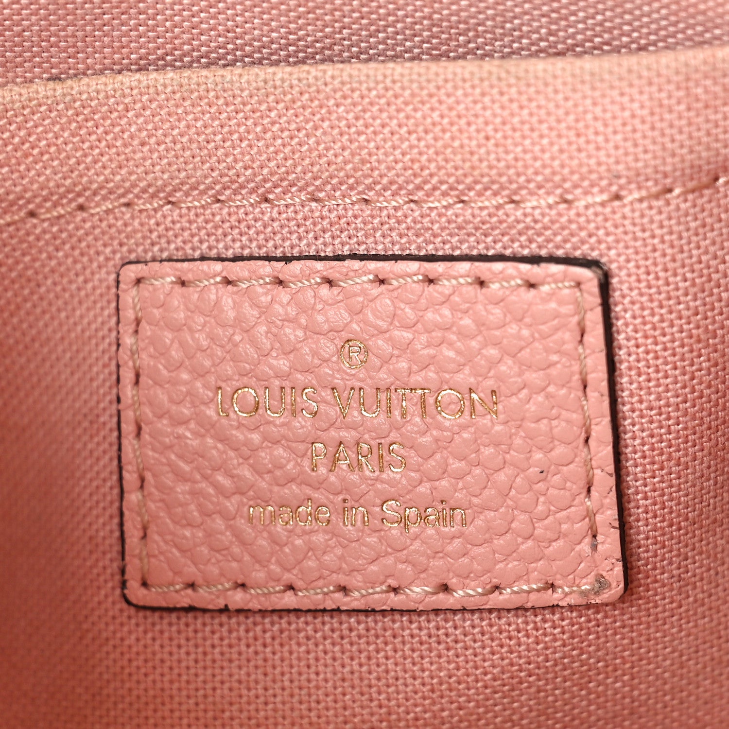 Louis Vuitton LOUIS VUITTON Monogram Pallas Clutch Rose Poudre 6 of 14