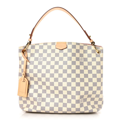 Louis Vuitton Damier Azur Graceful PM Rose Ballerine 1 of 6