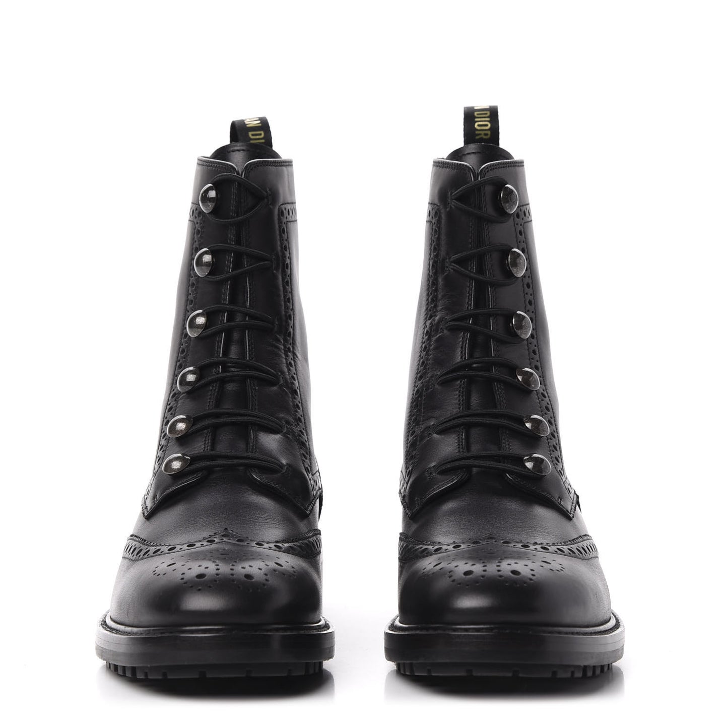 Calfskin Diorunit Low Boot 39 Black