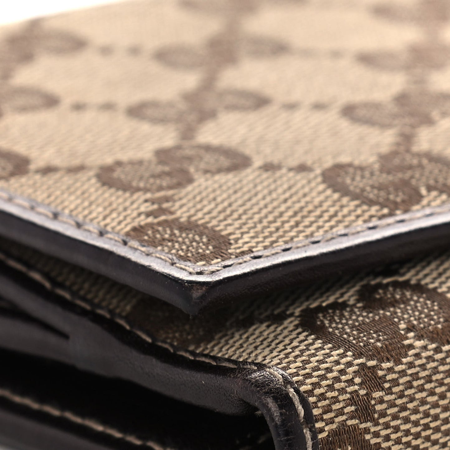 Monogram New Britt French Wallet Dark Brown