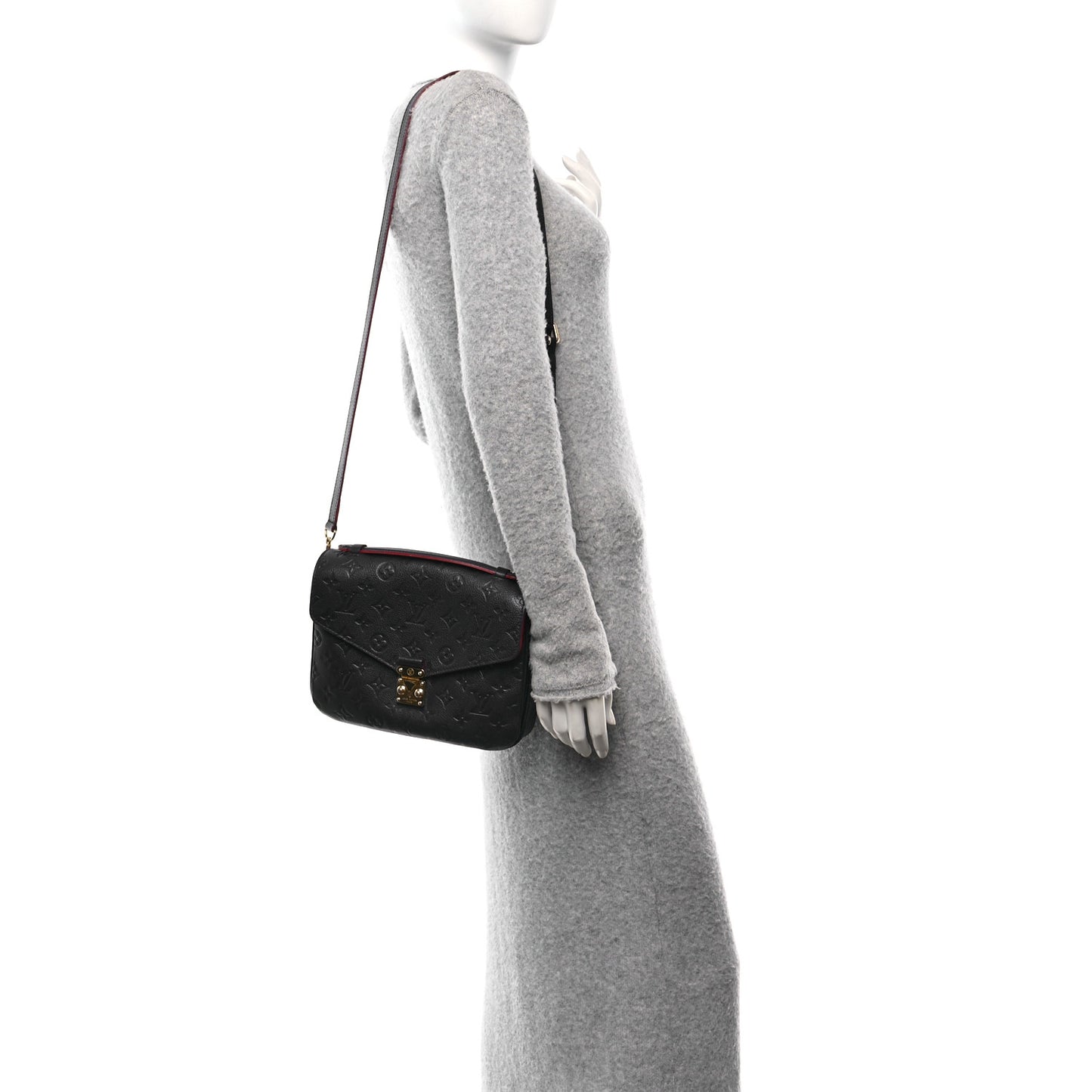 Empreinte Pochette Metis Marine Rouge