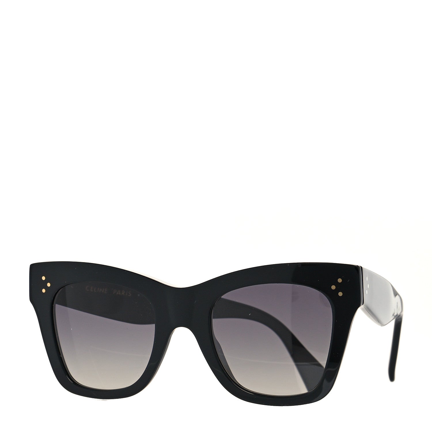 Celine Polarized Sunglasses CL4004IN Black 1 of 11
