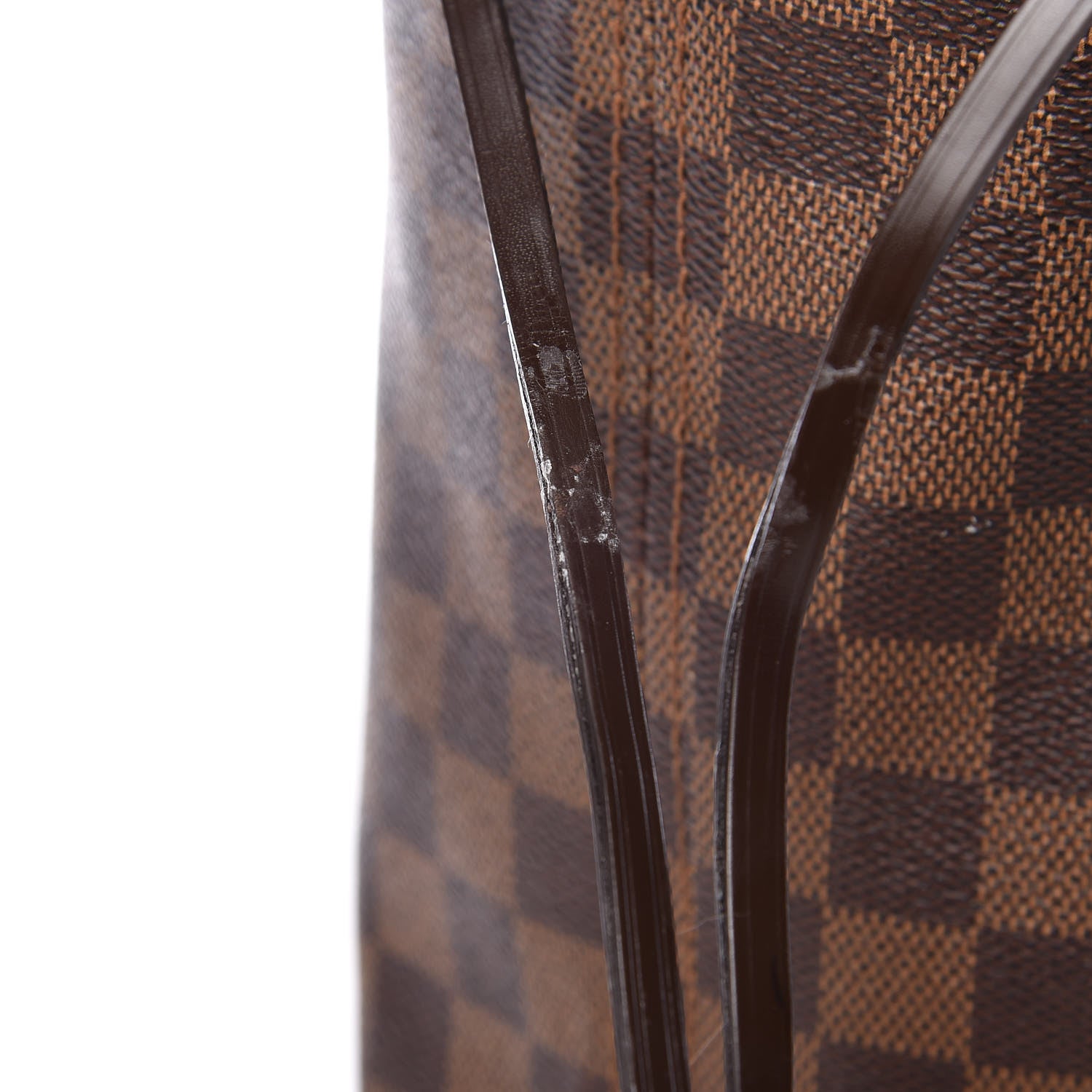 Louis Vuitton Damier Ebene Neo Neverfull MM Rose Ballerine 27 of 38