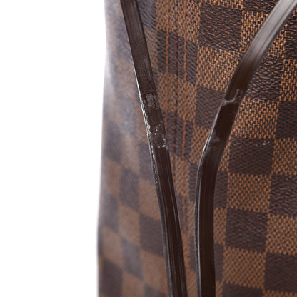 Louis Vuitton Damier Ebene Neo Neverfull MM Rose Ballerine 27 of 38