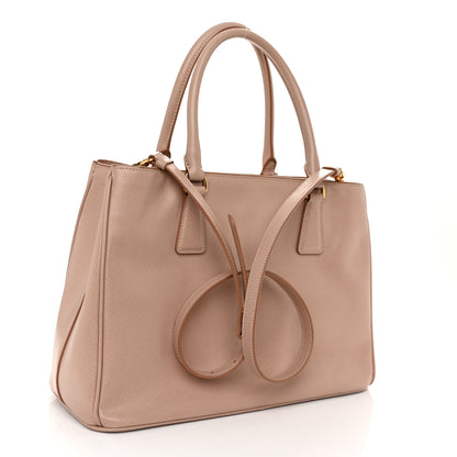 Prada Saffiano Lux Medium Tote Cammeo 3 of 13