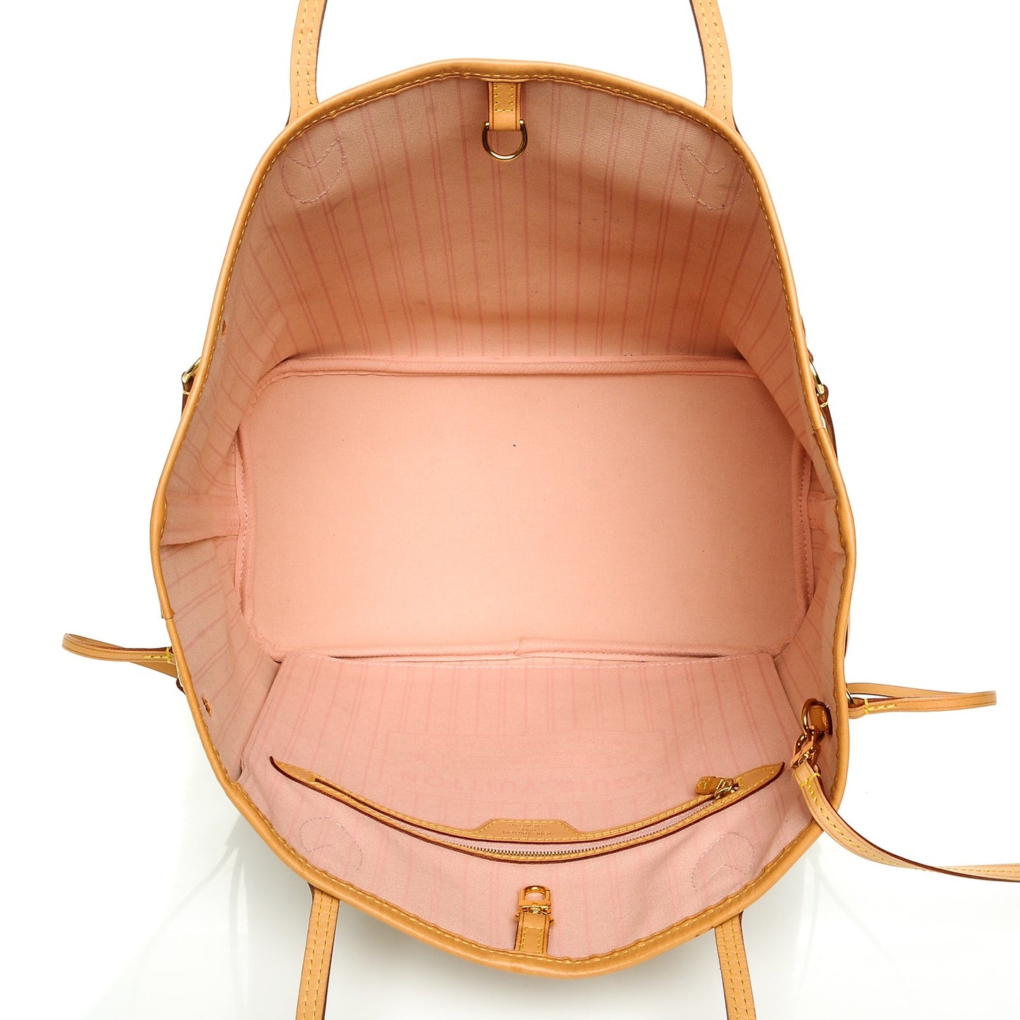 Damier Azur Neo Neverfull MM Rose Ballerine