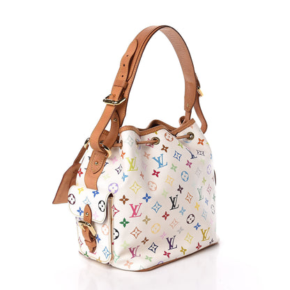 Louis Vuitton Monogram Multicolor Petit Noe White 3 of 12